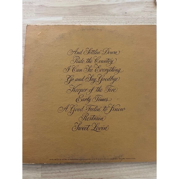 Poco "A Good Feelin To Know" 1972 Vinyl LP Album Epic Records KE 31601 Stereo - Picture 2 of 7